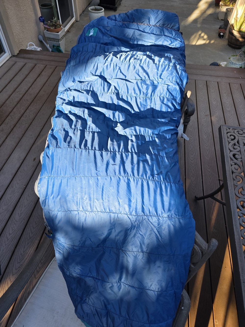 The Northface Polarguard Sleeping Bag